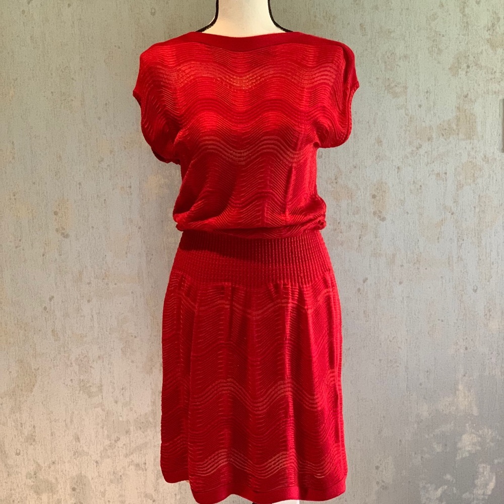 Red dress